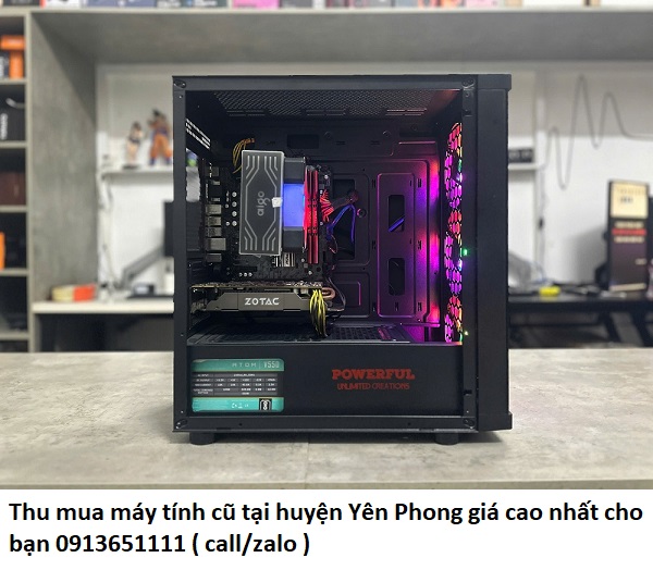 Thu mua máy tính cũ tại huyện Yên Phong giá cao nhất cho bạn